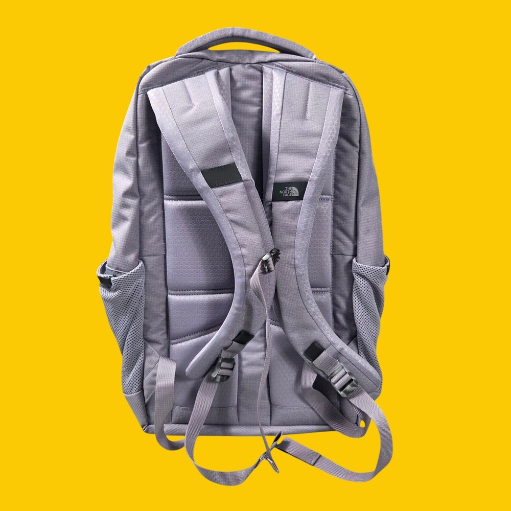 The North Face Jester Backpack Womens OS Purple Excellent Bungee Laptop Bag